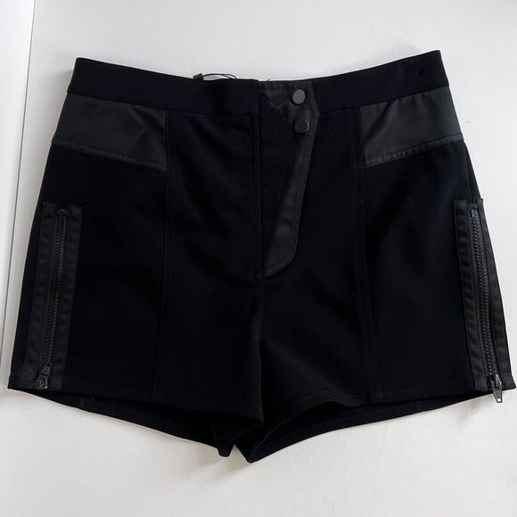 Alexander Wang Black Shorts Size 8 NWT - Picture 1 of 8